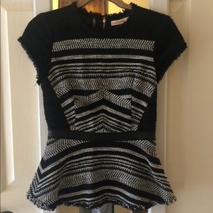 Rebecca Taylor Peplum Top